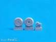 CMK 129-Q48274 - Junkers Ju 88A-4 and later/C-6/G- Late Mainwheels a.Tailwheel f.SpecialH./ICM/Dr in 1:48