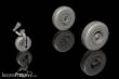 CMK 129-Q72285 - Tucano T.1-Wheels Set /for Airfix kit in 1:72