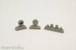 CMK 129-Q72298 - P-40 Wheels-Diamond and Hole Tread f.SH in 1:72
