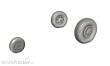 CMK 129-Q72325 - Vampire Mk.5/9/T.11 Mainwheels and Nosewheel f.Special Hobby/Airfix kit in 1:72