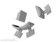CMK 129-Q72344 - SAAB Viggen Air Brakes Set in 1:72