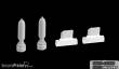 CMK 129-Q72359 - A-20 Havoc/Wing Racks and Bombs in 1:72