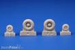 CMK 129-Q72377 - F-14A Tomcat Wheels in 1:72