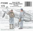 CMK F72385 - 1:72 Avia S-199 Pilot and Mechanic for Eduard and other kits