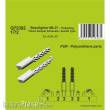 CMK 129-Q72392 - Beaufighter Mk.21 - Hedgehog Flame Damper Exhausts / Aussie Type in 1:72