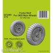 CMK 129-Q72400 - 1:72 Focke Wulf Fw 190D-9 Main Wheels / for1/72 IBG kits