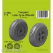 CMK 129-Q72414 - 1:72 Tempest Late Type Wheels