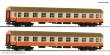 Roco 6280017 - 2-tlg. Set 2: Reisezugwagen 2. Klasse, DR