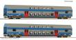 Roco 6280044 - 2-tlg. Set: Doppelstockwagen, CD