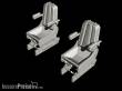 CMK 129-Q48353 - Siebel Si 204/Aero C-3 Pilots Seats in 1:48