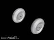 CMK 129-Q48364 - Reggiane Re 2005 Main Wheels in 1:48