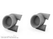 CMK 129-Q48373 - Reggiane Re 2000 Exhausts in 1:48
