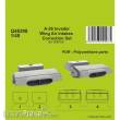 CMK 129-Q48398 - A-26 Invader Wings Air Intakes Correction Set in 1:48