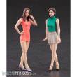Hasegawa 629104 - 1/24 Fashion Girls, 2 Bausätze