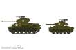 Hasegawa 630068 - 1/72 M4A3E Sherman & M24 Chaffee, 2 kits