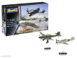 Revell 63770 - Model Set Messerschmitt Bf109E & Ju87B Stuka Revell Modellbausatz mit Basiszubehör