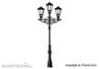 Viessmann 6398 - H0 Gaslaterne dreiflammig, LEDs warmweiß