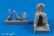 CMK 129-F32315 - WW II Italian Fiat G-50 Sitting Pilot in 1:32