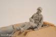 CMK 129-F35260 - German WWII Hetzer Sitting Infanty man in 1:35