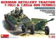 MiniArt 35039 - German Artillery Tractor T-70 & Gun FK 288 w/crew