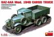 MiniArt 35136 - GAZ-AA?. Mod. 1940. Cargo Truck
