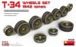 MiniArt 35236 - T-34 Wheels Set. 1942 Series