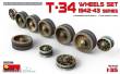 MiniArt 35239 - T-34 Wheels Set. 1942-43 Series