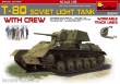 MiniArt 35243 - T-80 Soviet Light Tank w/Crew.Special Edition