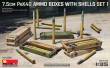 MiniArt 35398 - 7.5cm PaK40 Ammo Boxes w/Shells Set 1