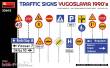 MiniArt 35643 - Traffic Signs. Yugoslavia 1990s