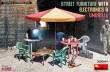 MiniArt 35647 - Street Furniture With Electronics & Umbrella