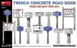 MiniArt 35659 - French Concrete Road Signs 1930-40s. Paris Region