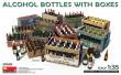 MiniArt 35665 - Alcohol Bottles w/Boxes