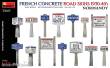 MiniArt 35669 - French Concrete Road Signs 1930-40s. Normandy