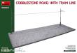 MiniArt 36065 - Cobblestone Road w/Tram Line (Injection Mold)