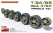 MiniArt 37033 - T-34/85 Sea Star Wheels Set