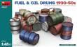MiniArt 49007 - Fuel & Oil Drums 1930-50s