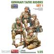 MiniArt 53022 - German Tank Riders Set 1. Resin Heads