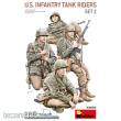 MiniArt 53035 - U.S. Infantry Tank Riders. Set 2
