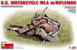 MiniArt 35179 - 1:35 U.S.Motorcycle WLA with Rifleman