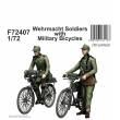 CMK 129-F72407 - Wehrmacht Soldiers with Military Bicycles