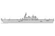 Hasegawa 649031 - 1/700 JMSDF DDH Izumo