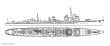Hasegawa 649461 - 1/700 IJN Yugumo, waterline