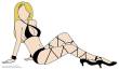 Hasegawa 652312 - 1/12 Real Figure Collection no. 14, Pole Dancer