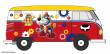 Hasegawa 652413 - 1/24 TIME BOKAN Volkswagen Type 2, Yatterman