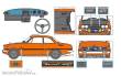 Hasegawa 652449 - 1/24 Isuzu Bellett 1600Gtr Early Version