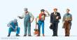 Preiser 65342 - 1:43 US Gleisbauarbeiter