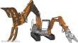 Hasegawa 654004 - 1/35 Hitachi Doppel-Arm-Arbeits-Maschine Astaco Neu