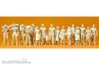 Preiser 65600 - 1:43 Reisende,Pass.,Tramper