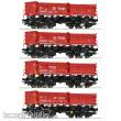 Roco 6600202 - 4-tlg. Set: Muldenkippwagen, DB AG